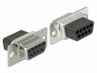 DeLock Adapter RJ-45 - RS-232 DB9 (f-f) grau, Kabeltyp