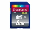 Transcend - Flash-Speicherkarte - 8 GB - Class 10 - SDHC