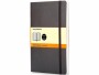 Moleskine Notizbuch Classic A5 Liniert, Schwarz, 192 Seiten