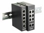 D-Link Rail Switch DIS-100E-5W 5 Port, SFP Anschlüsse: 0