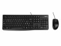 Logitech Desktop MK120 - Keyboard and mouse set - USB - Swiss