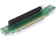DeLOCK - Riser card PCI Express x16 angled 90° left insertion