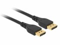 DeLock Kabel DisplayPort, 4K/60Hz ohne Einrastfunktion, 5m