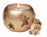 Boyds Bearstone - Starla Angelbeary Christmas Candle