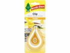 Wunderbaum Auto-Lufterfrischer Clip Vanilla, Detailfarbe: Gelb