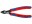 Knipex Elektronik-Seitenschneider Super Knips 125 mm, Typ: Seitenschneider, Länge: 125 mm, brüniert, Drahtklemme