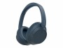 Sony Wireless Over-Ear-Kopfhörer WH-CH720N Blau, Detailfarbe