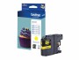 Brother Tinte LC-123Y Yellow, Druckleistung Seiten: 600 ×