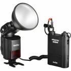 Godox Witstro AD360II Nikon Kit, AD360II Aufsteckblitz mit ProPack PB960 Akku