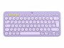 Logitech Bluetooth-Tastatur K380 Multi-Device Lavendel, Tastatur