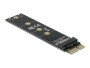 DeLock Host Bus Adapter PCI Express x1 zu M.2