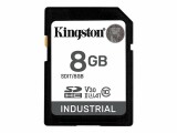 Kingston 8GB SDHC Industrial C10 UHS-I, KINGSTON 8GB, SDHC