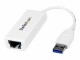 StarTech.com - USB 3.0 to Gigabit Ethernet Network Adapter - 10/100/1000 NIC - USB to RJ45 LAN Adapter for PC Laptop or MacBook (USB31000SW)