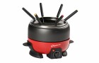 OHMEX Fleischfondue-Set 1000G 7 Teile, Rot/Schwarz, Anzahl