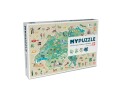 Helvetiq Puzzle My Puzzle Schweiz, Motiv: Landkarte
