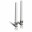 Image 1 TRENDnet TEW - AO46S 4/6 dBi Surge Outdoor Dual Band Omni Antenna Kit