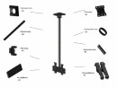 Multibrackets Deckenhalterung Pro MBC1U, Detailfarbe: Schwarz