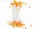 Creativ Company Papierdekoration Blütenstaub Orange, Packungsgrösse