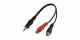 HDGear Audio-Adapter Klinke 3.5 mm, male - Cinch, Kabeltyp