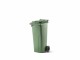 Verwo Kunststoffcontainer mit Deckel 140 l, Grün, Anzahl