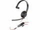 Poly Headset Blackwire 5210 Mono USB-A/C, Microsoft