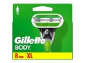 Gillette Body Systemklingen 8 Stück, Verpackungseinheit: 8 Stück