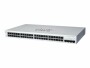 Cisco PoE+ Switch CBS220-48FP-4X 52 Port, SFP Anschlüsse: 0