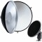 Bild 0 Godox Beauty Dish Kit für WITSTRO Blitze, mit Gitterspotvorsatz