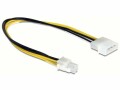 DeLock Stromkabel Molex - 4Pin 30 cm, Kabeltyp: Adapterkabel