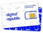 Digital Republic SIM-Karte Unlimitiert Internet und Telefonie für 30
