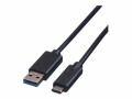 Roline ROLINE USB 3.1 Kabel, 0,5m, Typ A-C, ST/ST,