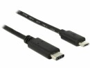 DeLock USB 2.0-Kabel USB C - Micro-USB B