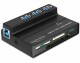 Image 0 DeLOCK - USB 3.0 Card Reader All in 1 + 3 Port USB 3.0 Hub