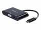 STARTECH .com USB-C auf VGA Multifunktions-Adapter mit USB-A Port