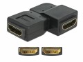 DeLock Adapter 90° links HDMI - HDMI, Kabeltyp: Adapter