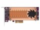 Qnap QM2-2P-244A - Contrôleur de stockage - PCIe