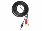 Skytronic Audio-Kabel CX400-2 3,5 mm Klinke - Cinch 2.5