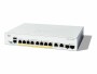 Cisco PoE+ Switch Catalyst C1300-8P-E-2G 10 Port, SFP