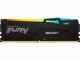 Kingston 16GB DDR5-6000MT/S CL40 DIMM FURY BEAST BLACK RGB
