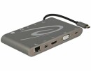 DeLock Dockingstation USB 3.1 Typ-C ? HDMI/MiniDP/VGA//SD