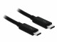 DeLock Thunderbolt 3-Kabel USB C - USB C
