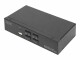 Digitus DS-12880 - Commutateur écran-clavier-souris/audio/USB - 4