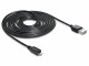 DeLock Delock Easy-USB2.0-Kabel A-MicroB: 2m, USB-A