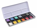 Finetec Aquarellfarbe Rainbow 12 Farben, Art: Aquarellfarbe