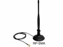 DeLock SMA WLAN Antenna with Magnetic Stand and Flexible Joint