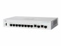 Cisco SFP Switch CBS350-8S-E-2G 10 Port, SFP Anschlüsse: 8