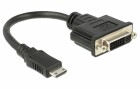 DeLock Adapterkabel Mini-HDMI ? DVI-D Schwarz, Kabeltyp