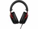 HyperX Headset Cloud III Rot/Schwarz, Audiokanäle: Stereo