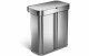 Simplehuman dual compartment silber