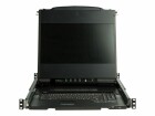 STARTECH .com Rack KVM Konsole HD 1080p - US Tastatur(QWERTY)